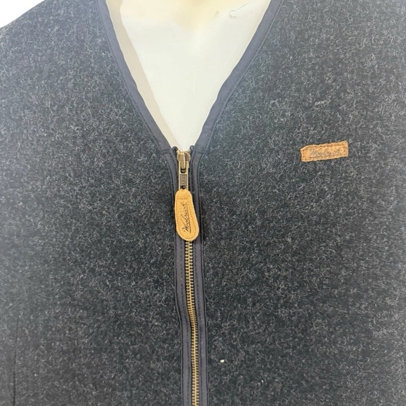 Woolrich Men’s Wool Blend Vest Size L Very Nice - Picture 8 of 11